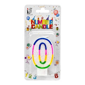 Свічки-цифри для торта "0" R90088 - 1 - smarttoys.com.ua