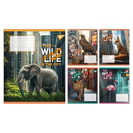А5/36 кл. Yes The wild in the city, зошит учнівський загальний - 1 - smarttoys.com.ua