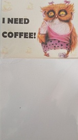 Блокнот на магніте. Сова - 1 - smarttoys.com.ua