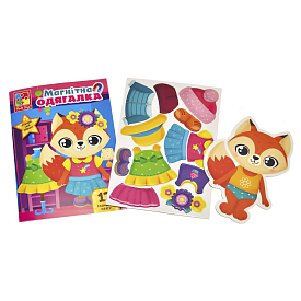 Магнітна гра "Лисичка" в папці (укр) VT3204-33 (60) "Vladi Toys" - 1 - smarttoys.com.ua
