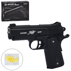 Пістолет 399-1 пластикові кулі, кор., 22-16-4 см. - 1 - smarttoys.com.ua