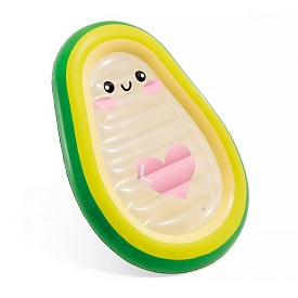 Матрац 58739 (6шт) надувний, Авокадо, 165х114х23см, навантаження до 100кг, вік 6+, в кор-ці, - 1 - smarttoys.com.ua