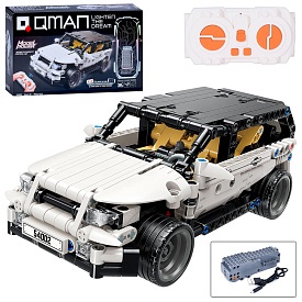 Конструктор Qman 54002 радіокер. (2,4G), акум., машина-їздить, USB, 415 дет., кор., 43-25,5-10 см. - 1 - smarttoys.com.ua