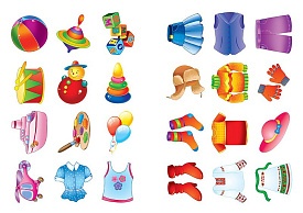 Книга Я читаю по складах. Іграшки й одяг. Книжка з наліпками - 3 - smarttoys.com.ua