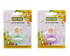 Пустушка латексна, класична, 1шт. 6+, арт 3222 - 1 - smarttoys.com.ua