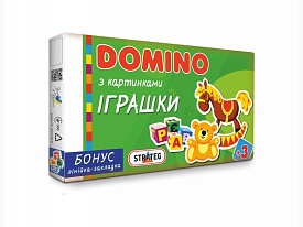 Доміно 677 (укр/рус.) Стратег, "Іграшки", в кор-ці, 35,3-20-3см - 1 - smarttoys.com.ua