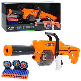 Автомат G10 м'які кулі-присоски 30 шт., мішені, бат., кор., 67,5-32-14 см. - 1 - smarttoys.com.ua