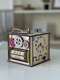 Бізікуб 15х15х15 см не фарбований - 3 - smarttoys.com.ua