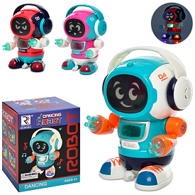 Робот ZR156-3 танцює, 3 види, світло, муз., бат., кор., 14-17-10,5 см. - 1 - smarttoys.com.ua