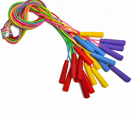 Скакалка гумова.Кольор.2,8м.тов.5мм 21292 - 1 - smarttoys.com.ua