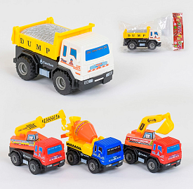 Машинка 399-267 (360/2) 4 види, інерція, 1шт в пакеті - 1 - smarttoys.com.ua