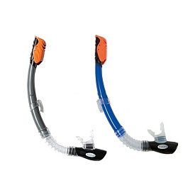 Трубка для плавання 55924 (12шт) "Профі" силікон, 2 кольори - 1 - smarttoys.com.ua