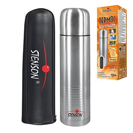 Термос металевий з металевою колбою 0,75л, MT-0442 - 1 - smarttoys.com.ua