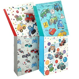 Пакет 26*32*10см (M) паперовий «ZooCity», 12 шт в пак. - 1 - smarttoys.com.ua