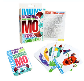 Настільна гра 32068 (укр) "Monstro", в кор-ці 9,1-11,5-2,3 см		 - 1 - smarttoys.com.ua