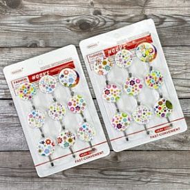 Гачки самоклеючі 9шт/наб 3.5*5см WHW11561-98 - 1 - smarttoys.com.ua