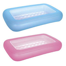 Басейн BW 51115 прямокутний, надувне дно, рем. запл., 102л, кор., 165-104-25 см. - 1 - smarttoys.com.ua