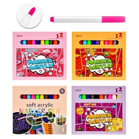 Маркери акрилові 12кол WW00907 - 1 - smarttoys.com.ua