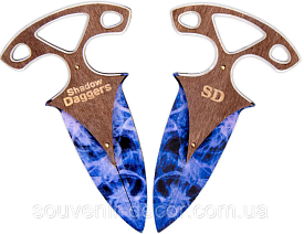 Комплект сувенірних ножів, модель ТИЧКОВИЙ КРИСТАЛ - 1 - smarttoys.com.ua