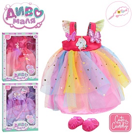 Вбрання для ляльки BLC85-101G-H-DM-UA взуття, заколки, 3 види, кор., 24-35-3 см. - 1 - smarttoys.com.ua