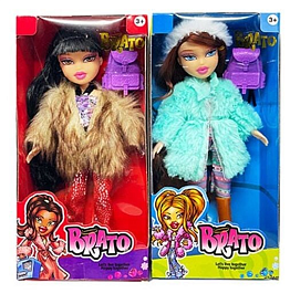 Лялька DK 353 (144/2) 2 види, висота 25.5 см, знімний одяг, шарнірні кінцівки, рюкзак, в коробці - 1 - smarttoys.com.ua