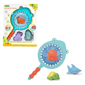 Набір іграшок для ванни з сачком - 1 - smarttoys.com.ua