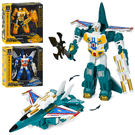 Трансформер 339-68 робот+транспорт, зброя, 3 види, кор., 21,5-23-9 см. - 1 - smarttoys.com.ua