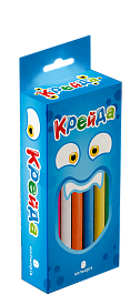 Крейда Маленька кругла - 8 штук Strateg різнокольорова (50105) - 1 - smarttoys.com.ua