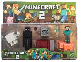Фігурки Minecraft Майнкрафт з аксесуарами  - 1 - smarttoys.com.ua