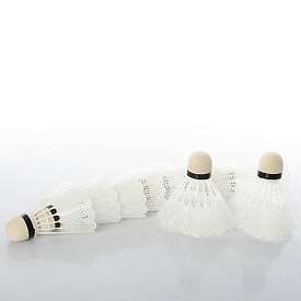 Воланчик MS 0154 білий пластик, 12 шт., кул., 38-10-4 см. - 1 - smarttoys.com.ua