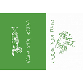 Блокнот TM 4Profi "Two in One" green, A6 - 1 - smarttoys.com.ua