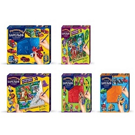 Набір для творчості "Барельеф" великий, РГБ-01,02,03,04,05  - 1 - smarttoys.com.ua