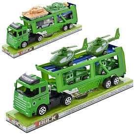 Трейлер MR892-34-36 інерц., військова техніка 4 шт., 2 види, бліст., 32-13-6, 5 см. - 1 - smarttoys.com.ua