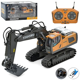Екскаватор BC1037 радіокер., 2.4G, акум., USB, метал., муз., світло,рухомі деталі,кор.,35-16,5-15см. - 1 - smarttoys.com.ua