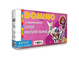 Доміно 679 (укр/рос.) Стратег, "Герої мультфільмів", в кор-ці, 35,3-20-3см - 1 - smarttoys.com.ua