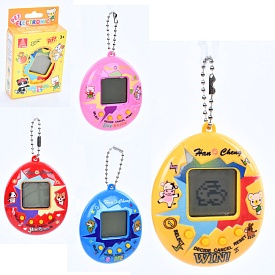 Гра HC-10160 тамагочі, муз., ч/б екран, 4 види, бат.(табл), кор., 5,5-9-2 см. - 1 - smarttoys.com.ua