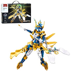 Конструктор SLUBAN M38-B1302 робот-воїн, 562 дет., кор., 42,5-28,5-6,5 см. - 1 - smarttoys.com.ua