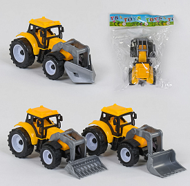 Трактор 669-2 (720/2) 3 види, інерція, 1шт в пакеті - 1 - smarttoys.com.ua