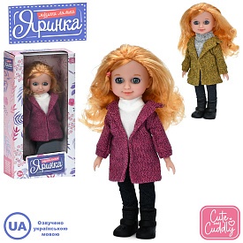 Лялька M 6172 I UA Яринка, 2 види, пісні, муз. (укр.), бат. (табл.), кор., 15-29-7 см. - 1 - smarttoys.com.ua