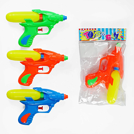 Водний пістолет 001 (480/2) 3 кольори, знімний балон, ВИДАЄТЬСЯ ТІЛЬКИ МІКС ВИДІВ - 1 - smarttoys.com.ua