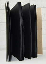 Блокнот TM Profiplan "Black sketch book", A5 three 901432 - 2 - smarttoys.com.ua