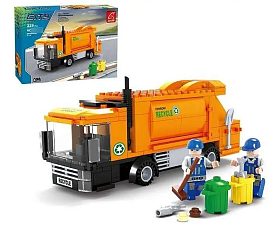 Конструктор AUSINI 25523 (36/2) "Сміттєвоз", 233 деталі, у коробці - 1 - smarttoys.com.ua