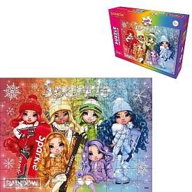 Пазли Rainbow High Winter Break, 100 елементів - 1 - smarttoys.com.ua