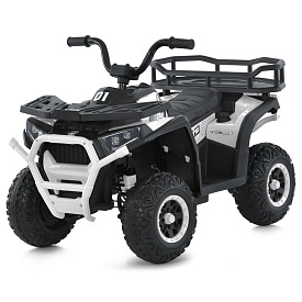 Квадроцикл M 6127EBLR-1(24V) радіокер.2,4G,4мот.25W,1акум.24V4,5AH,USB,TF,BT,EVA,муз.,світло,білий. - 1 - smarttoys.com.ua