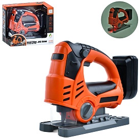 Набір інструментів HB3299-18 електролобзик, 21см, світло, рухлива деталь,на бат,в кор,23,5-19-12,5см - 1 - smarttoys.com.ua