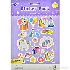 300297 Набір наліпок "Єдиноріжки" - 1 - smarttoys.com.ua