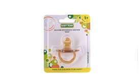 Пустушка силіконова "Ведмедик" 3+, арт. 3051 - 1 - smarttoys.com.ua