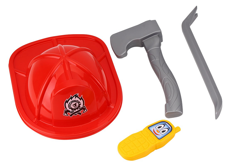 Іграшка «Набір пожежника ТехноК», арт. 8607 - 2 - smarttoys.com.ua