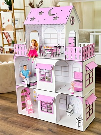 Королівський Палац рожевий 105х80х35 - 1 - smarttoys.com.ua