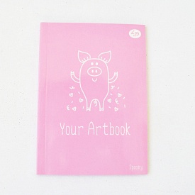 Блокнот TM Profiplan "Artbook "Spoony", pig, В6 - 1 - smarttoys.com.ua